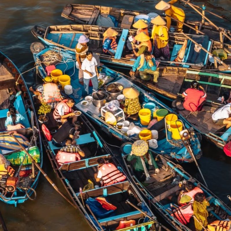 Mekong Delta: Where Life Flows with the River and Nature Thrives 